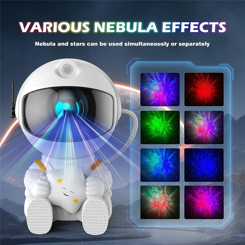 Astronaut space projector