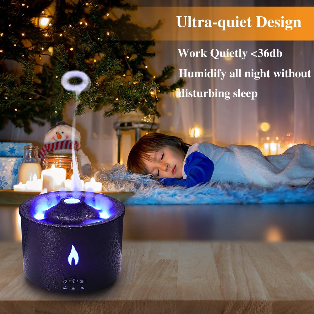 Volcano Flame humidifier