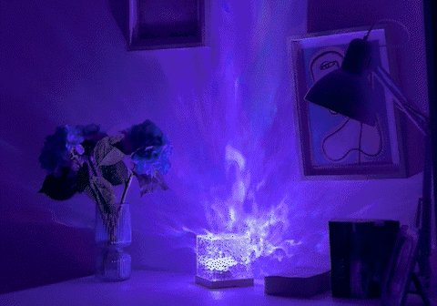 Northern lights lamp