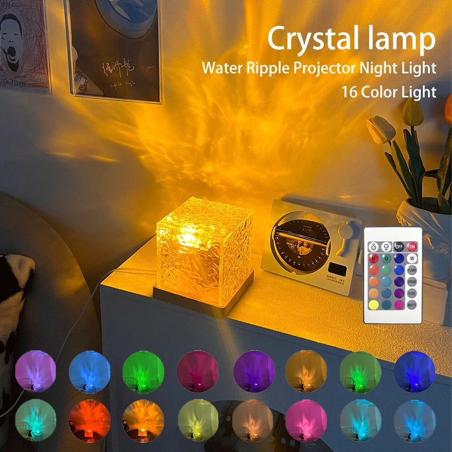 Northern lights lamp